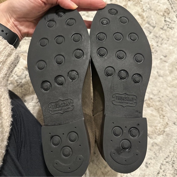 Thursday Boot Company Chocolate Suede Ankle Booties - Picture 4 of 8